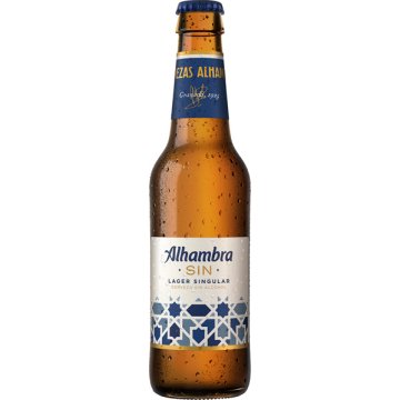 Cervesa Alhambra 0.0 % Vidre 1/3 Retornable