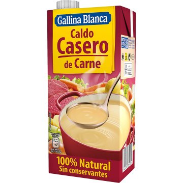 Caldo Gallina Blanca Carne Doy-pack 1 Lt