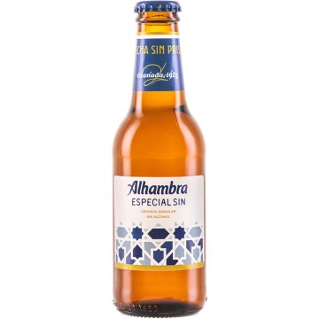 Cerveza Alhambra 0.0 % Vidrio 25 Cl Pack 6