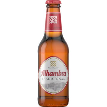 Cerveza Alhambra Premium Vidrio 25 Cl