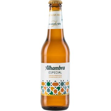 Cerveza Alhambra Especial Vidrio 1/3 Retornable