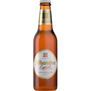 Cerveza Alhambra Especial Cluster Vidrio 33 Cl Pack 4