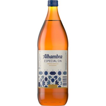 Cervesa Alhambra 0.0 % Vidre 1 Lt