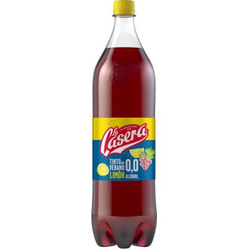 Tinto De Verano La Casera 0.0 % Limón Pet 1.5 Lt