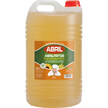Aceite De Semillas Abrilfritos Especial Para Freír Pet 25 Lt