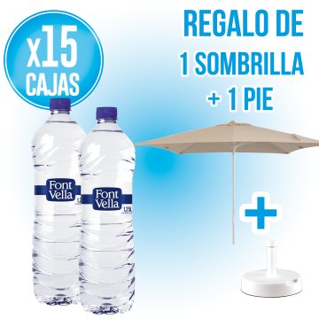 PER 15 FONT VELLA DE 1250, REGAL D'UN PARASOL I UN PEU.