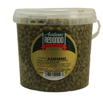 Alcaparras Redondo En Vinagre Cubo 2.5 Kg