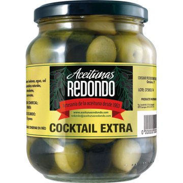 Olives Redondo Còctel Extra Pot 400 Gr