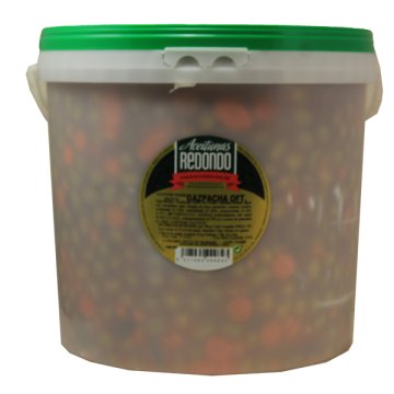 Olives Redondo Gazpacha Cubell 9 Kg Calibre Econãmic Petit