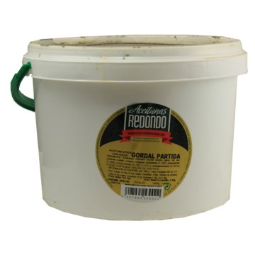 Aceitunas Redondo Gordal Partida Cubo 5 Kg