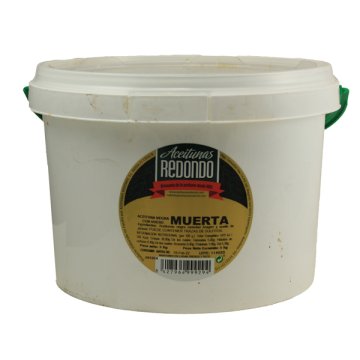Olives Redondo Morta Aragó Negres Cubell 5 Kg