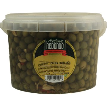 Olives Redondo Hojiblanca Partida Cubell 5 Kg