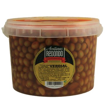 Olives Redondo Verdial Cubell 5 Kg