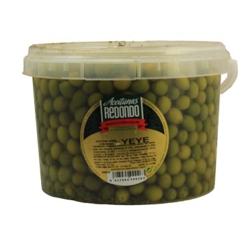 Aceitunas Redondo Yeyé Cubo 5 Kg