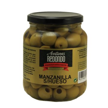 Olives Redondo Mançanenca Sense Os Pot 380 Gr