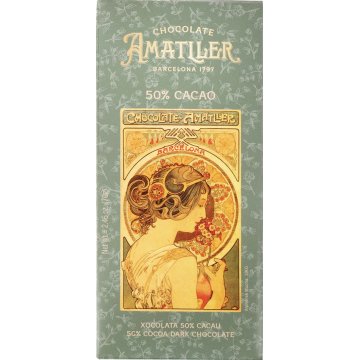 Chocolate Amatller 50% Cacao Tableta 70 Gr