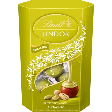 Bombones Lindt Lindor Pistacho Cornet 200 Gr
