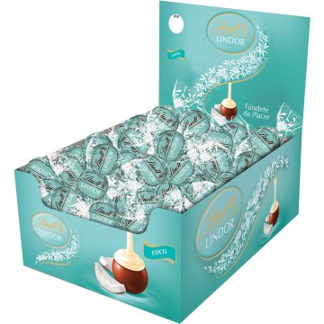 Bombones Lindt Lindor Crema De Coco Bulk 2 Kg