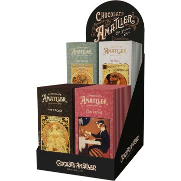Expositor Xocolata Amatller Sèrie Cartells 40 U