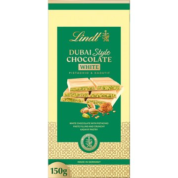 Xocolata Lindt Dubai Style Line Blanc Rajola 150 Gr