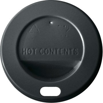 Tapa Vaso Tecnopacking Travel Econo_lid Negra 62mm 100 U