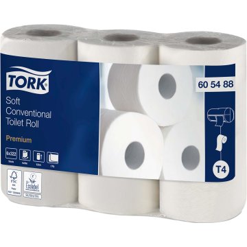 Papel Higiénico Tork Premium 2 Capas 38 Metros 322 Serv