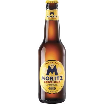 Cerveza Moritz 5.4º Botella 33 Cl