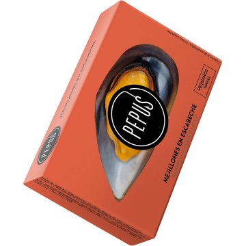 Mejillones Pepus En Escabeche 0º Lata 120 Gr