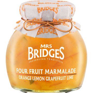 Melmelada Mrs. Bridges Quatre Fruites 340 Gr