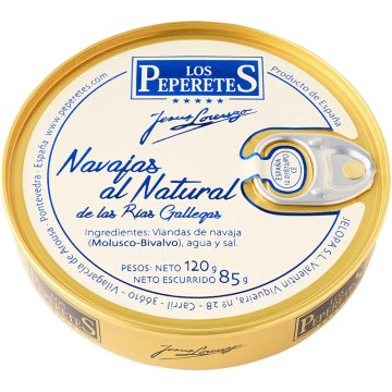 Navajas Los Peperetes Finisterre 6/8 Lata Ro 120 Gr