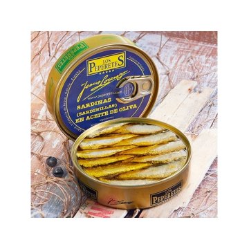 Sardinillas Los Peperetes Aceite De Oliva 20/22 Ro 120 Gr