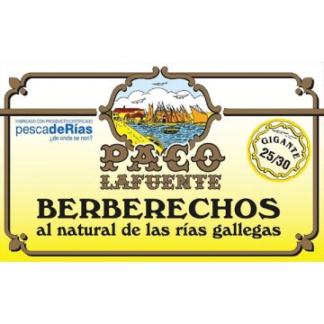 Berberechos Paco Lafuente 25/30 Lata Ol 120 Gr