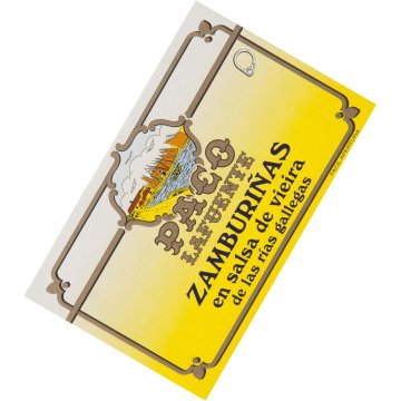 Zamburiñas Paco Lafuente Ol 120 Gr