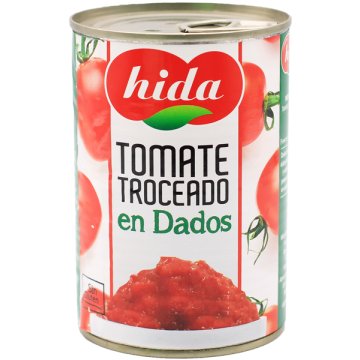 Tomate Hida Naural Dados 400 Gr
