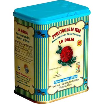 Pebre Vermell Dolç Dalia D.O. De La Vera 70 Gr