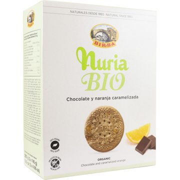Galletas Birba Nuria Bio Naranja/chocolate 280 Gr