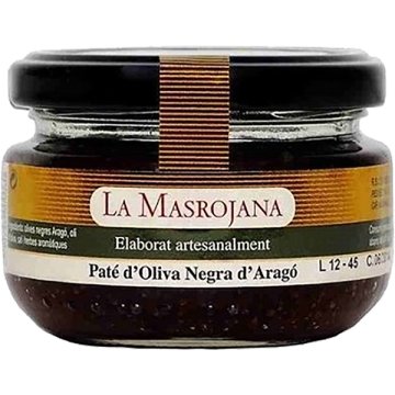 Paté De Oliva Masrojana Negra 100 Gr