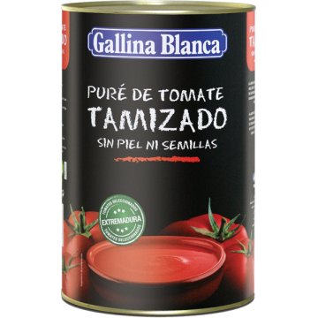 Tomate Gallina Blanca Tamizado Lata 5 Kg