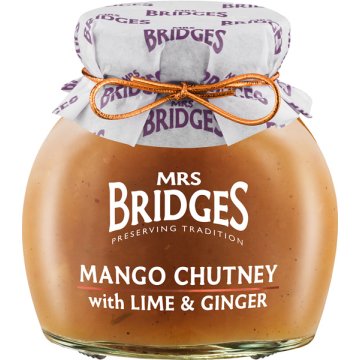 Chutney Bridges Mango-lima-jengibre 290 Gr