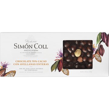Torró Simón Coll Barca 70% Avellana 250 Gr