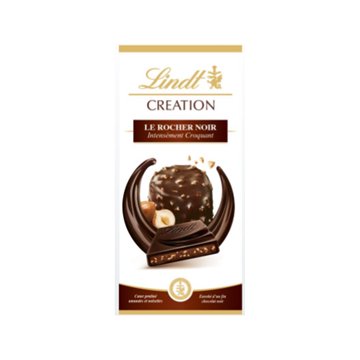 Chocolate Lindt Creation Crujiente Negro 150 Gr
