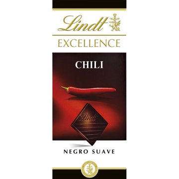 Chocolate Lindt Excellence Chili 100 Gr