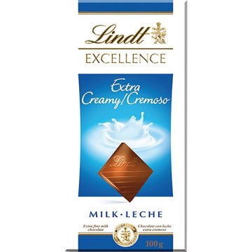 Chocolate Lindt Excellence Leche 100 Gr
