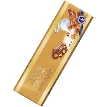 Chocolate Lindt Oro Leche Avellanas 300 Gr