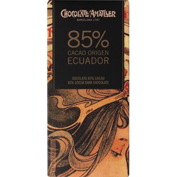 Chocolate Amatller Ecuador 85% Cacao 70 Gr