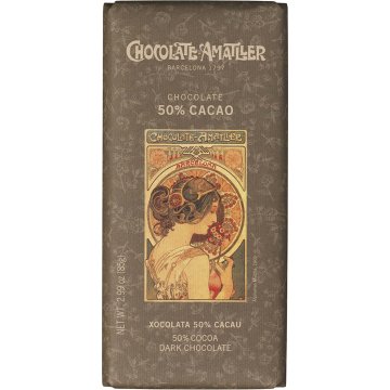 Chocolate Amatller Bitter 50% Cacao Tableta 85 Gr