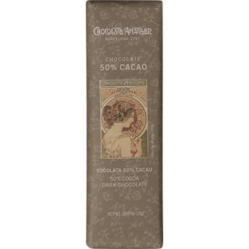 Chocolatina Amatller 50% Cacao 18 Gr