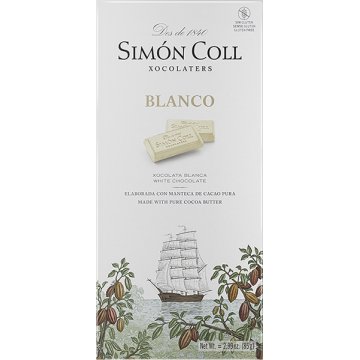 Chocolate Simón Coll Blanco 85 Gr