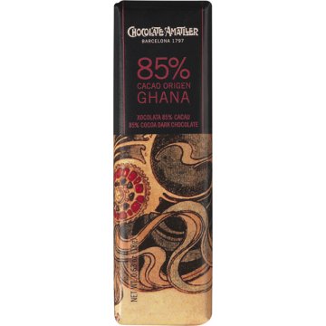 Chocolatina Amatller Ghana 85% Cacao 18 Gr