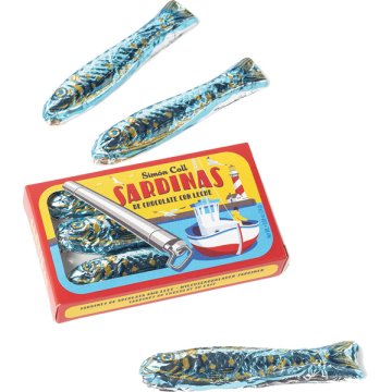 Chocolate Simón Coll Sardinas Lata 24 Gr